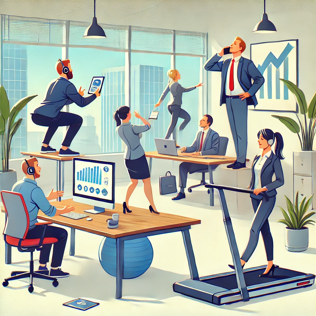 Fomentar el movimiento en el trabajo: clave para el bienestar y la productividad movimiento